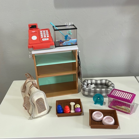 Our Generation Toys Our Generation Pet Store Set Wlots Of Extras
